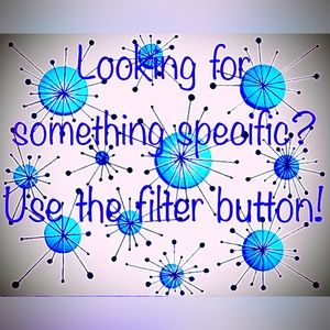 Shop quickly, filter for categories!!